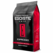 Кофе в зернах Egoiste Espresso, арабика 100, 1000г, вакуумная упаковка, EG10004021