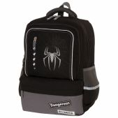 Рюкзак для мальчика Brauberg 229978 Star, Spider, черный, 40х29х13см