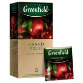 Чай чёрный GreenField Grand Fruit гранат-розмарин, 25 пакетиков в конвертах по 1.5г, 1387-10