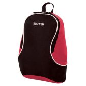 Рюкзак универсальный Staff 270296 Flash черно-красный, 40х30х16см