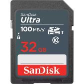 Карта памяти SDHC 32Gb Sandisk SDSDUNR-032G-GN3IN Ultra Class 10
