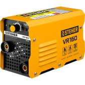 Сварочный аппарат Steher VR-160 инверторный, 20-160А ММА, электрод 1.6-3.2мм, 4.4кВА, 2.3кг