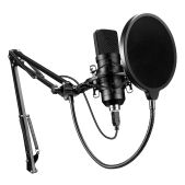 Микрофон Oklick SM-700G 2.5м проводной черный