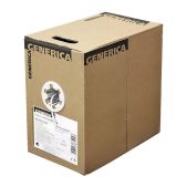 Кабель U/UTP 4 пары кат. 5 ITK Generica BC1-C504-111-305-G не экранированный 4X2X24AWG PVC внутренний 305м серый