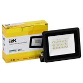 Прожектор IEK СДО LPDO601-20-40-K02 уличный светодиодный 20Вт корпус алюминиевый черный