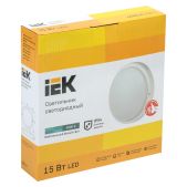 Светильник IEK 15Вт 4000K белый (LDPO0-4003-15-4000-K01)