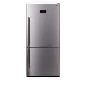 Холодильник Sharp SJ-653GHXI52R Inox Комбинированный с нижней МК, NoFrost, 84x75x186см