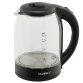 Чайник Scarlett SC-EK27G90 1800Вт, 1.7л стекло