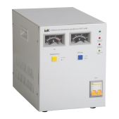 Стабилизатор напряжения IEK IVS10-1-05000 СНИ1 5кВА однофазный серый