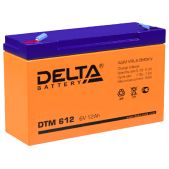 Аккумулятор Delta DTM 612 6V 12Ah, 151х50х100mm
