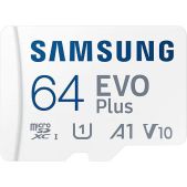 Карта памяти MicroSDXC 64Gb Samsung MB-MC64KA/RU EVO Plus 130Mb/sUHS-I / U1 / V10 / A1