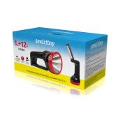Фонарь-прожектор Smartbuy SBF-303-K 2 в 1 / 1W+18SMD аккумуляторный