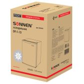 Холодильник Sonnen DF-1-15, однокамерный, объем 125л морозильная камера 15л 50х56х85см, белый, 454791