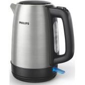 Чайник Philips HD9350/90 металлический, 1.7л 2200Вт, световой индикатор, функция автовыключения, индикатор уровня воды