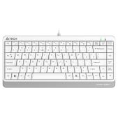 Клавиатура USB A4-Tech Fstyler FKS11 белый/серый