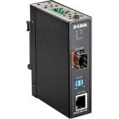 Медиаконвертер D-Link DIS-M100G-SW/A1A Промышленный с 1 портом 100/1000Base-T и 1 портом 100/1000Base-X SFP