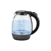 Чайник Centek CT-0008 1.7л, стекло, LED-подсветка, черный