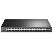 Коммутатор TP-Link TL-SG3452P 48-port Gigabit PoE+ L2+ switch, 48 802.3af/at PoE+ ports, 4 Gb SFP slots, 1 RJ-45 + 1Micro-USB console ports, 348W PoE budget