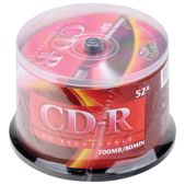 Диск CD-R 700Mb Vs VSCDRCB5001 52x 50шт Cake Box