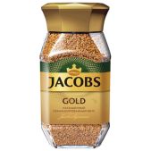 Кофе растворимый Jacobs Gold, сублимированный, 190г, стеклянная банка, 8051789