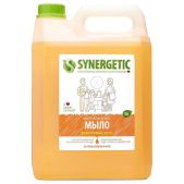 Мыло жидкое Synergetic 105502 Фруктовый микс, гипоаллергенное, биоразлагаемое, 5л