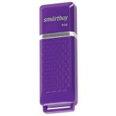 Устройство USB 2.0 Flash Drive 8Gb Smartbuy SB8GbQZ-V Quartz, фиолетовый