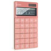 Калькулятор настольный 12-разрядов Deli Nusign ENS041Pink розовый