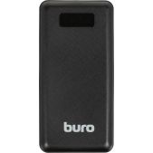 Аккумулятор Buro BPF30D22PBK Мобильный 30000mAh 3A QC PD 22.5W черный