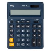 Калькулятор настольный 12-разрядов Deli EM888F-blue темно-зеленый