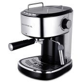 Кофеварка Supra CMS-1515 эспрессо 850Вт черный/серебристый