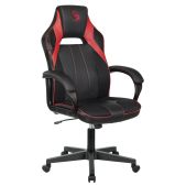 Кресло для геймеров A4-Tech Bloody GC-300 черный/красный эко.кожа/ткань крестовина