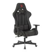 Кресло для геймеров A4-Tech Bloody GC-600 черный эко.кожа крестовина металл