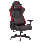 Кресло для геймеров A4-Tech Bloody GC-990 черный/красный искусственная кожа крестовина металл