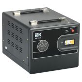 Стабилизатор напряжения IEK IVS21-1-005-13 Hub 5кВА однофазный черный