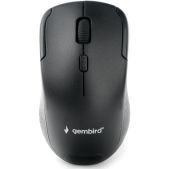 Мышь Gembird MUSW-405 беспроводная черная 1600 dpi/ чип X4 / 3 кнопки + колесо-кнопка
