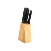 Набор ножей Astell AST-004-HH-003 5 предметов, деревянная подсавка