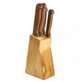 Набор ножей Astell AST-004-HH-004 5 предметов, деревянная подставка