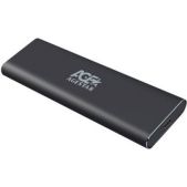 Внешний корпус для SSD AgeStar 3UBNF5C SATA III USB 3.0 алюминий черный M2 2280 B-key
