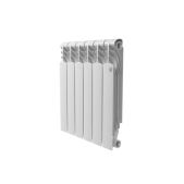 Радиатор Royal Thermo Revolution Bimetall 500 2.0 6 секций белый, до 10м2, резьба 1, 10.92кг