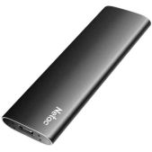 Внешний накопитель SSD USB 3.2 500Gb Netac NT01ZSLIM-500G-32BK Z SLIM Type-C Black