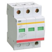 Выключатель автоматический IEK MOP20-3-B 30A тип B 3П 400В 3мод упак.:1шт