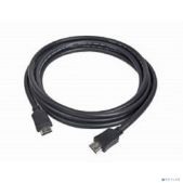 Кабель HDMI Gembird CC-HDMI4-10M 10м, v1.4, 19M/19M, черный, позолоченные разъемы, экран, пакет