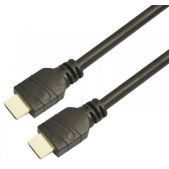 Кабель аудио-видео Lazso WH-111(10M) HDMI m /HDMI m 10м. Позолоченные контакты черный
