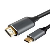 Кабель-адаптер VCOM CU423MC-1.8M USB 3.1 Type-Cm ` HDMI A m 4K@60Hz, 1.8m, Aluminium Shell