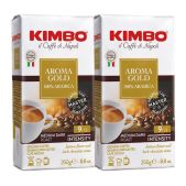 Кофе молотый Kimbo Aroma Gold 100% Arabica 250г. уп: 2 пачки