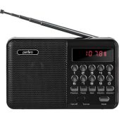 Радиоприемник Perfeo Palm i90-BL черный FM/MP питание USB или акб 18650