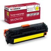 Картридж Sonnen SH-CF412X 363948 для HP LJ Pro M477/M452 желтый, 6500 стр