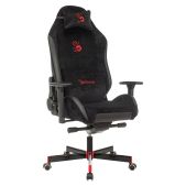 Кресло для геймеров A4-Tech Bloody GC-450 черный текстиль/эко.кожа крестовина металл