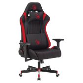 Кресло для геймеров A4-Tech Bloody GC-950 черный/красный текстиль/эко.кожа крестовина металл