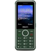 Мобильный телефон Philips E2301 Xenium CTE2301GN/00 зеленый моноблок 2Sim 2.8 240x320 0.3Mpix GSM900 1800 FM microSD